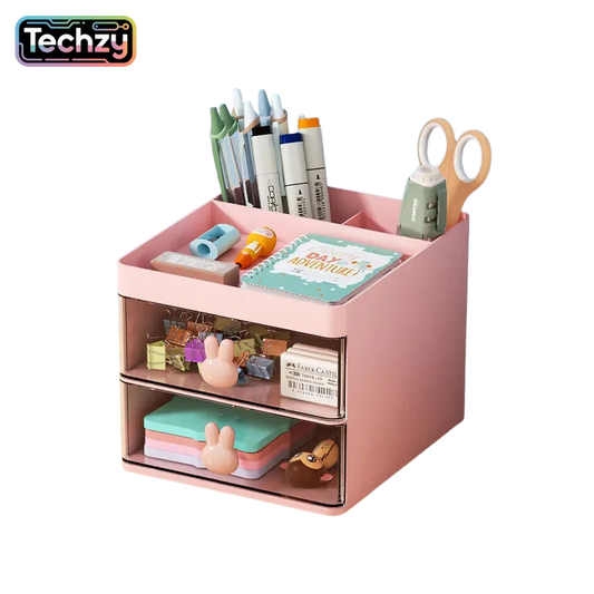 Compact Desk Organizer with Drawer