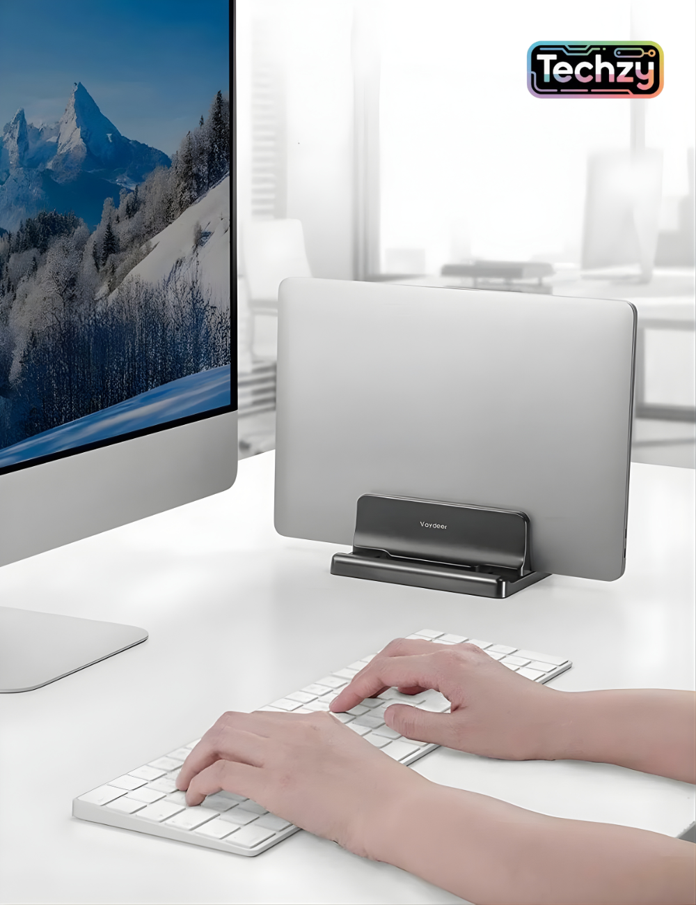 Vertical Laptop Stand