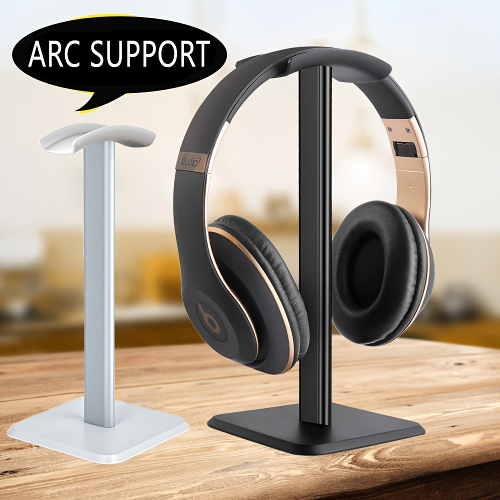 Desk Headphone Stand / Headset Holder (Non-Slip Base, Universal Fit)