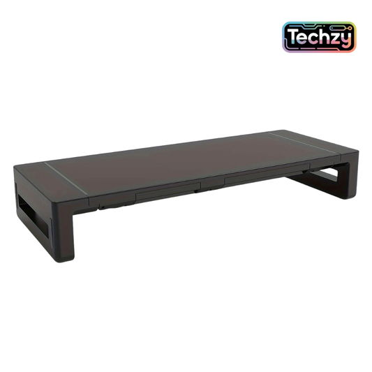 Adjustable Monitor Stand Riser with Storage