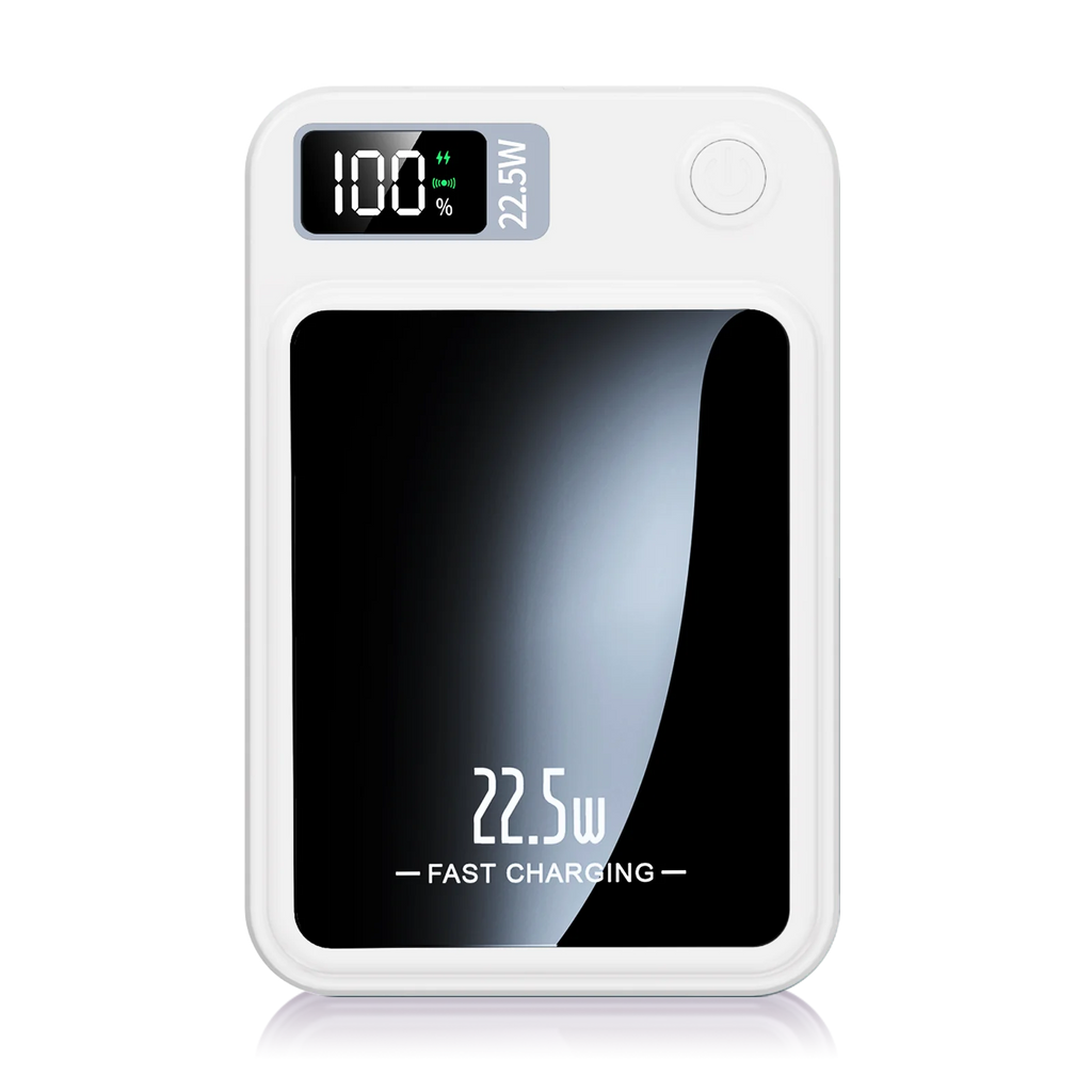 10000mAh Magnetic Wireless Power Bank with Foldable Stand (22.5W Fast Charging)