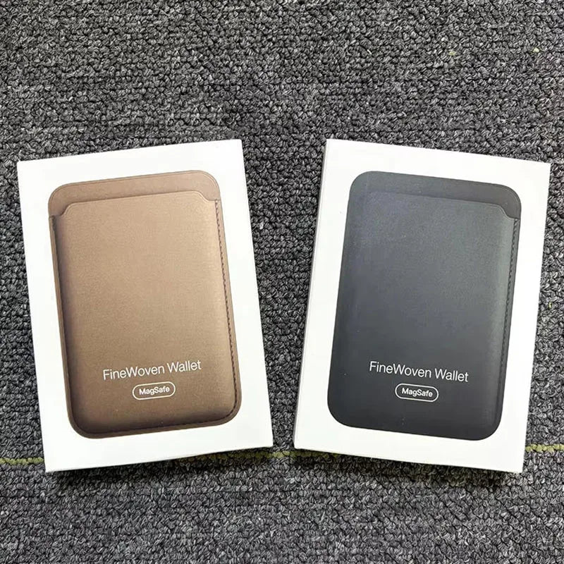 Finewoven Magnetic Wallet Case with Box for iPhone (MagSafe Compatible)
