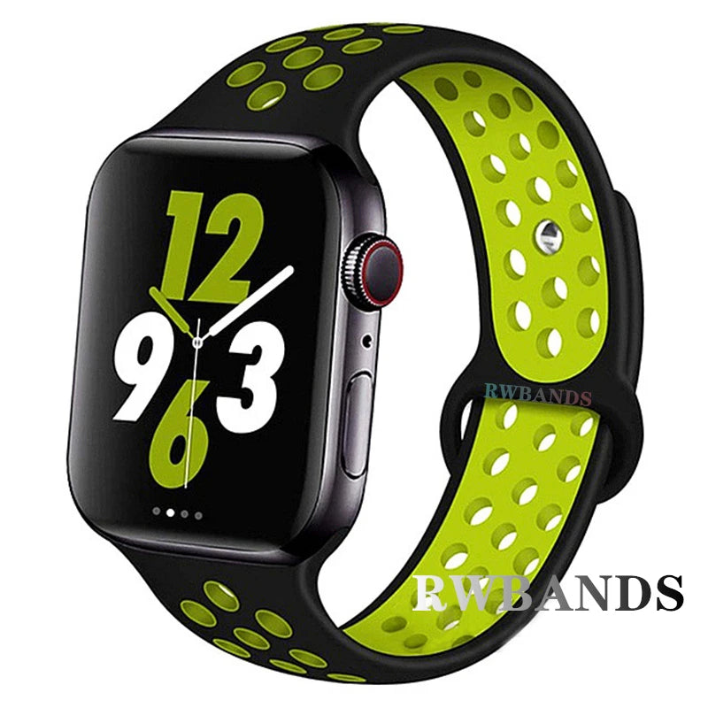 Breathable Sport Strap for Apple Watch (Lightweight Replacement Band)
