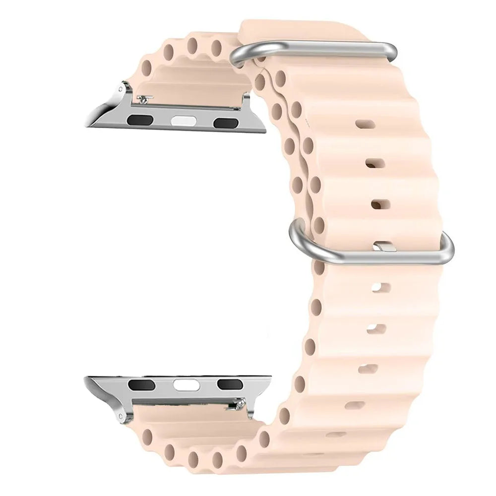 Silicone Strap for Apple Watch (Sport Replacement Band)
