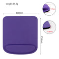 Ergonomic Mouse Pad with Wrist Support (EVA, Solid Colour, Office & Gaming)