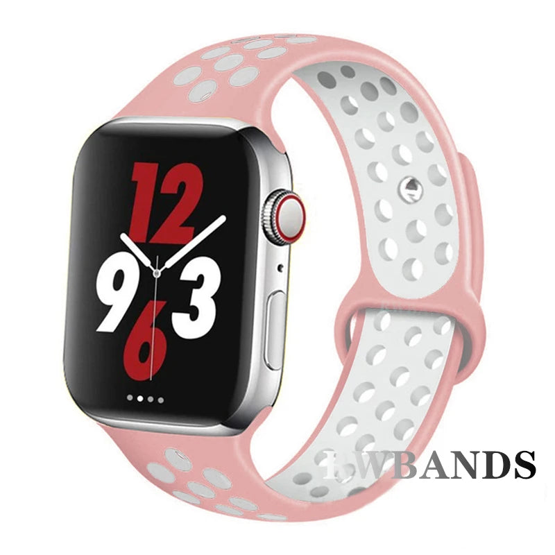 Breathable Sport Strap for Apple Watch (Lightweight Replacement Band)
