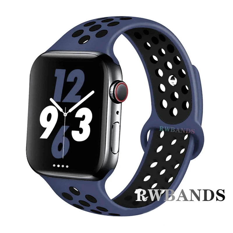Breathable Sport Strap for Apple Watch (Lightweight Replacement Band)