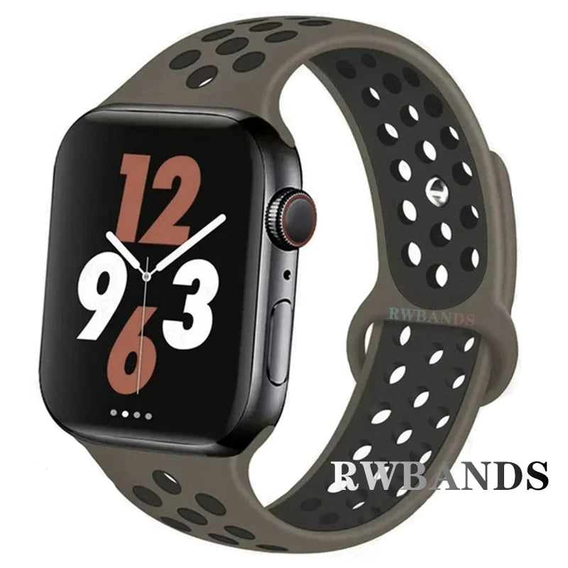 Breathable Sport Strap for Apple Watch (Lightweight Replacement Band)