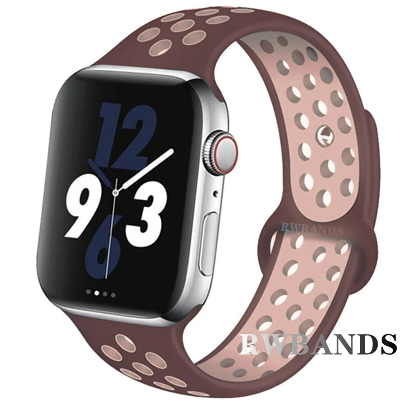 Breathable Sport Strap for Apple Watch (Lightweight Replacement Band)