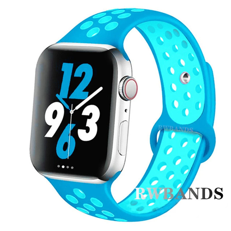 Breathable Sport Strap for Apple Watch (Lightweight Replacement Band)