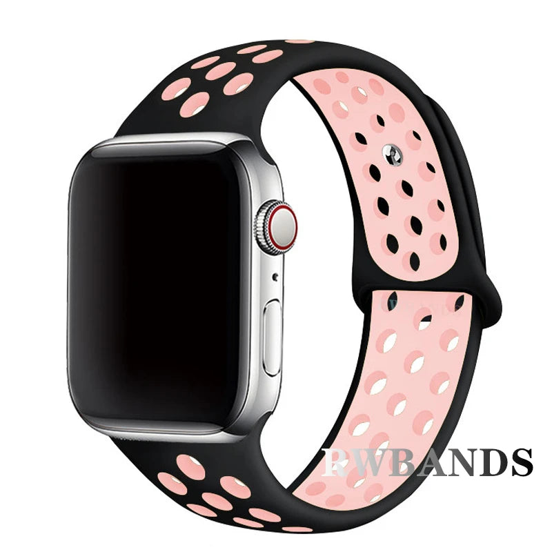 Breathable Sport Strap for Apple Watch (Lightweight Replacement Band)