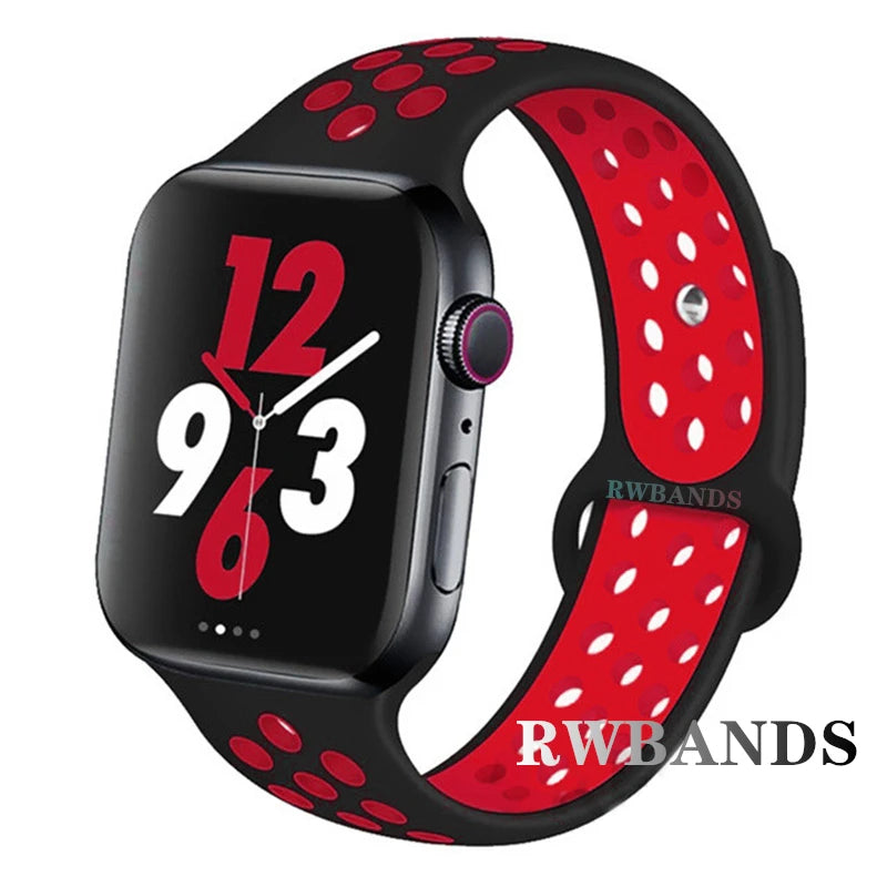 Breathable Sport Strap for Apple Watch (Lightweight Replacement Band)