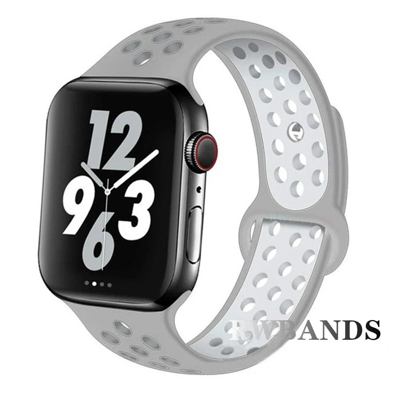 Breathable Sport Strap for Apple Watch (Lightweight Replacement Band)