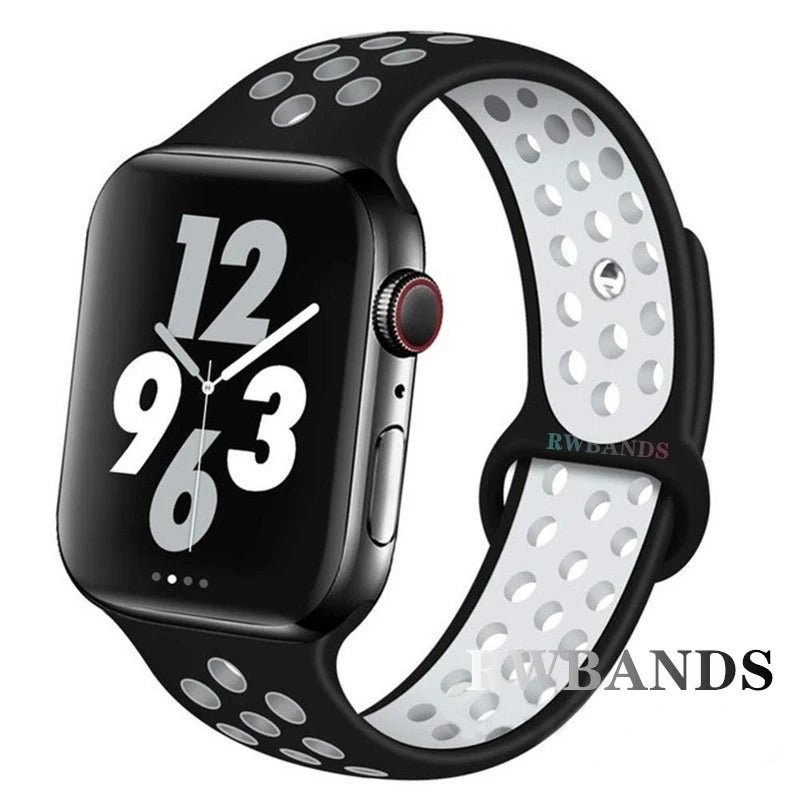 Breathable Sport Strap for Apple Watch (Lightweight Replacement Band)