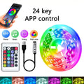 1-40M RGB LED Strip Lights with App Control for Room & TV Backlighting