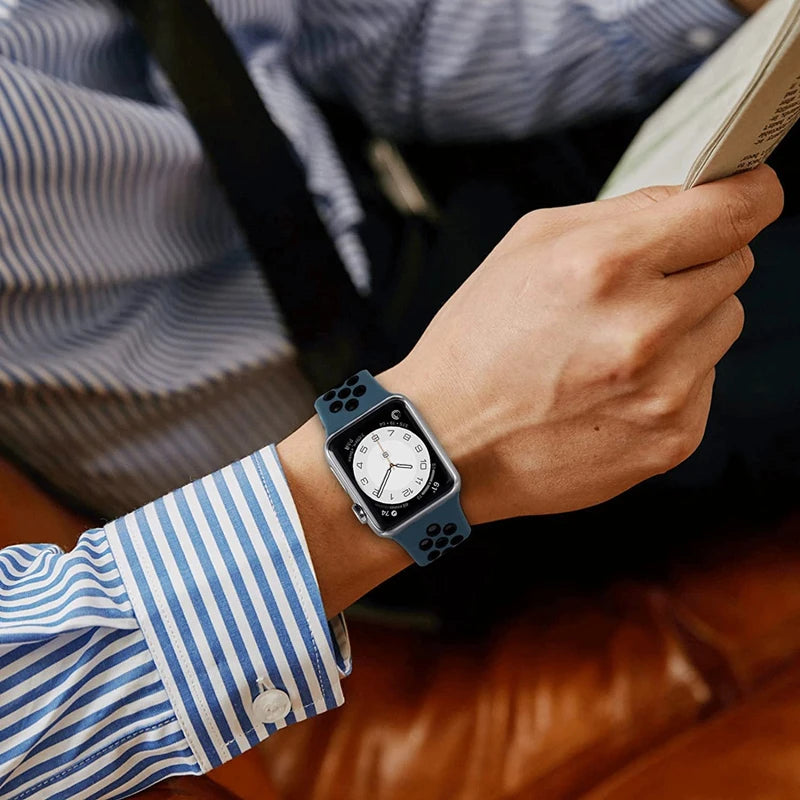 Breathable Sport Strap for Apple Watch (Lightweight Replacement Band)