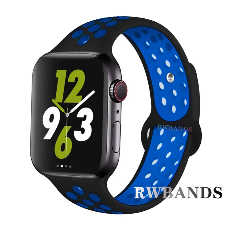 Breathable Sport Strap for Apple Watch (Lightweight Replacement Band)