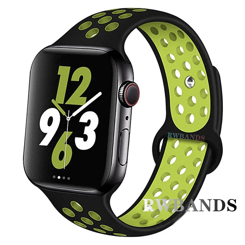 Breathable Sport Strap for Apple Watch (Lightweight Replacement Band)