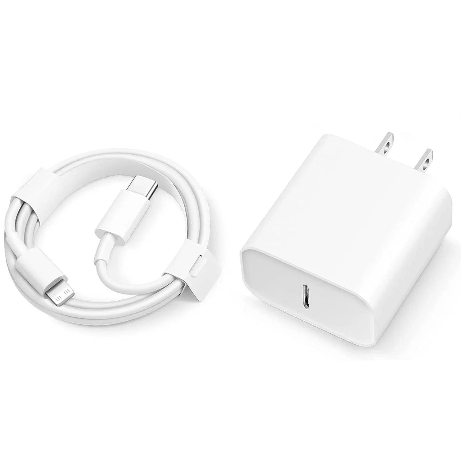 20W USB-C Fast Charger with Cable for iPhone (Fast Charging Compatible)