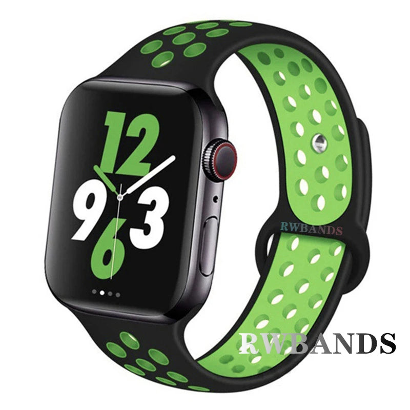 Breathable Sport Strap for Apple Watch (Lightweight Replacement Band)