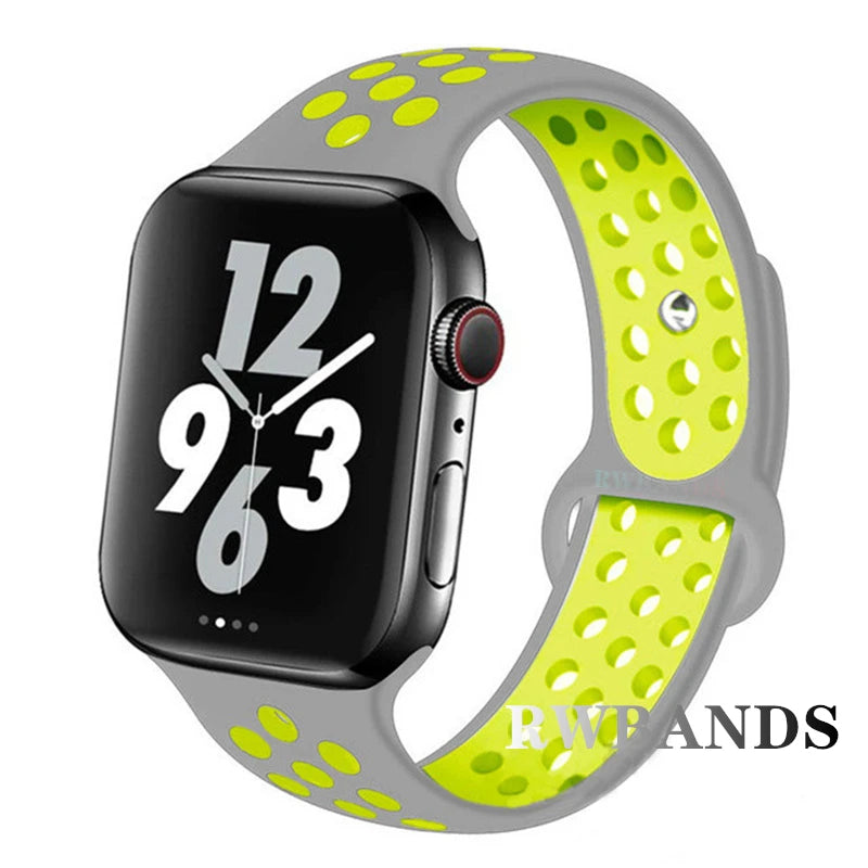 Breathable Sport Strap for Apple Watch (Lightweight Replacement Band)