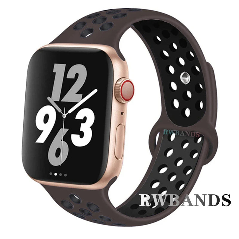 Breathable Sport Strap for Apple Watch (Lightweight Replacement Band)