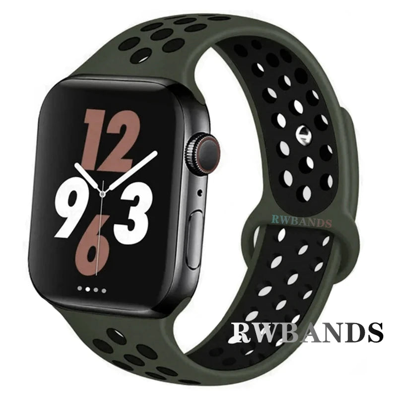 Breathable Sport Strap for Apple Watch (Lightweight Replacement Band)