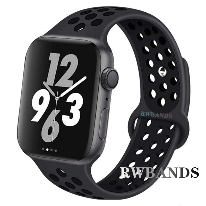 Breathable Sport Strap for Apple Watch (Lightweight Replacement Band)