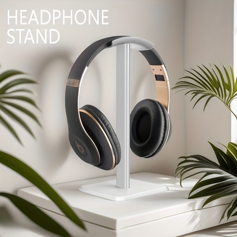 Desk Headphone Stand / Headset Holder (Non-Slip Base, Universal Fit)